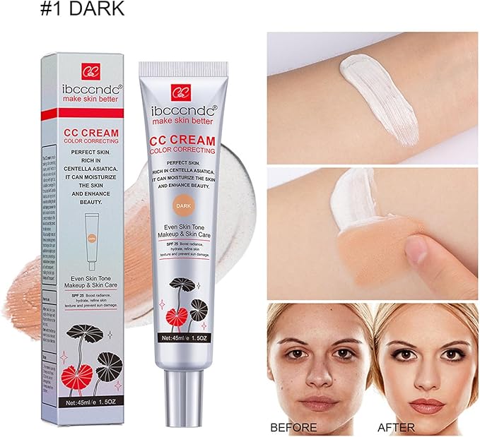 CC cream swatch