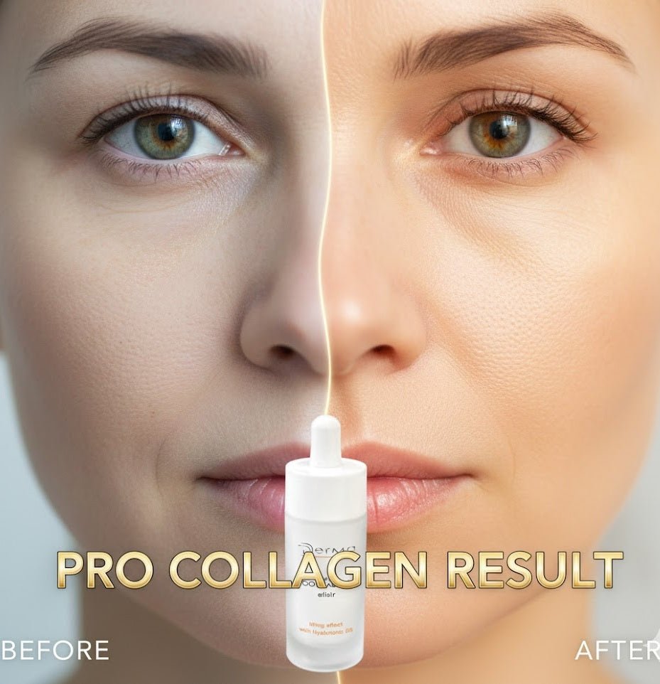 Collagen serum texture