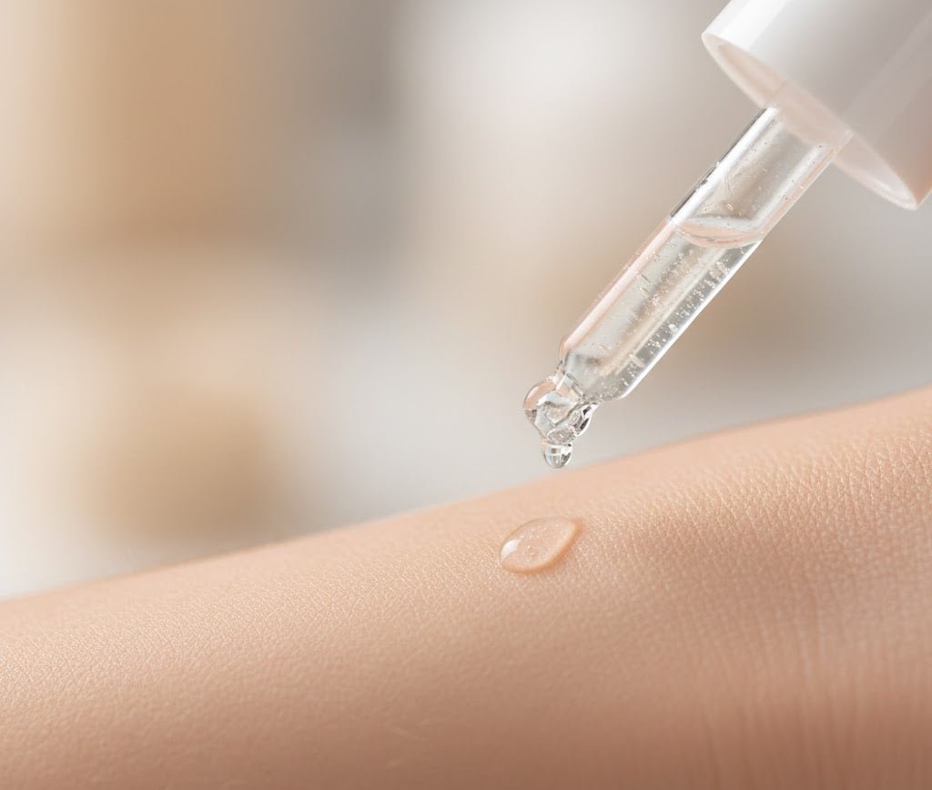Collagen serum bottle