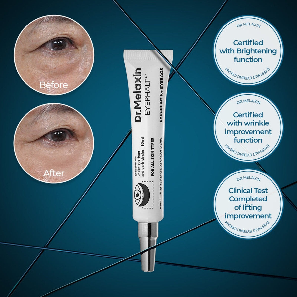 Skinovia Lumina eye cream texture