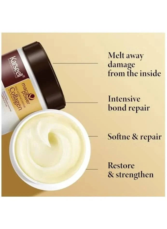 Collagen hair repair