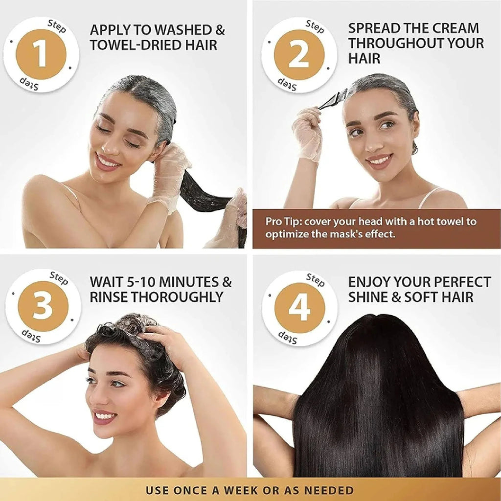 Collagen hair mask