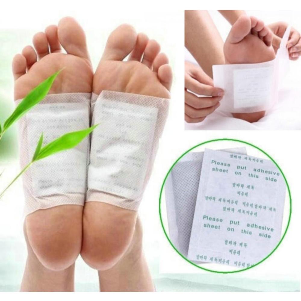 Foot pads application