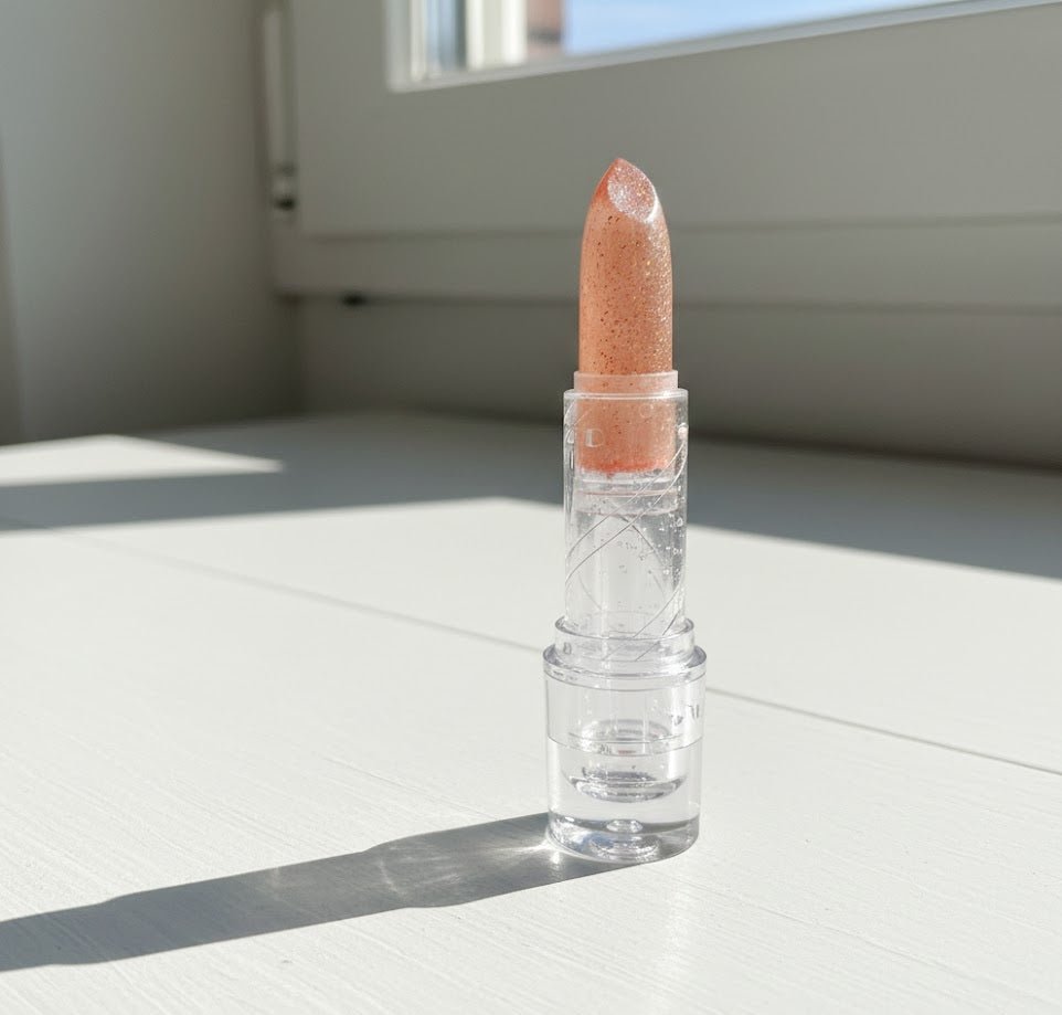 Lip balm swatch
