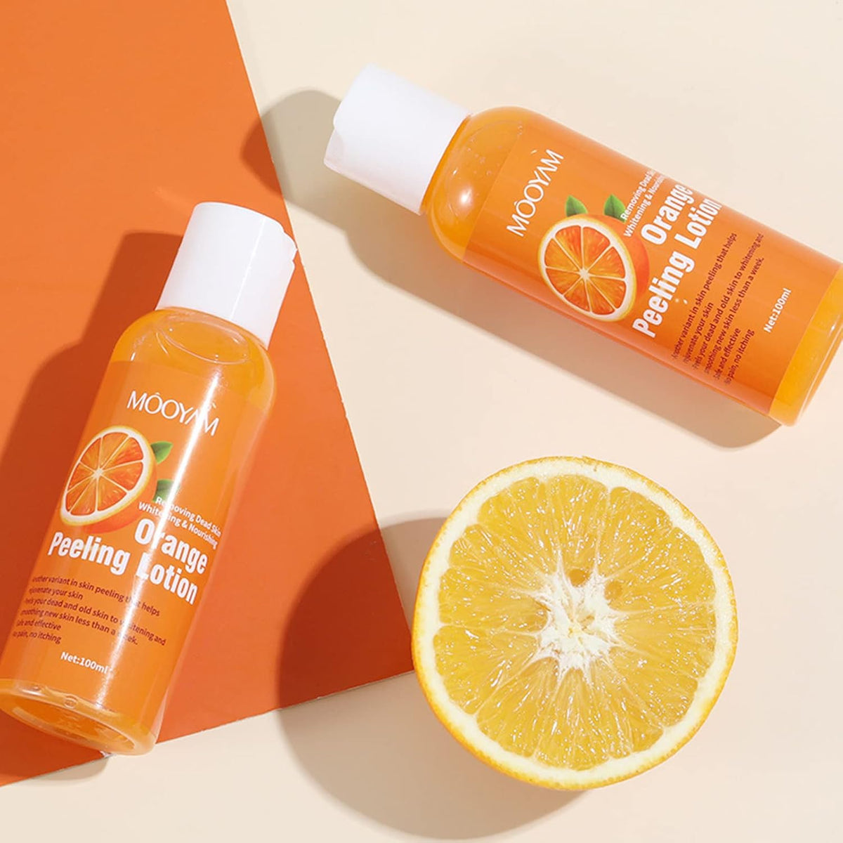 Orange peeling gel bottle