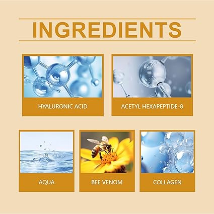 Bee venom cream texture
