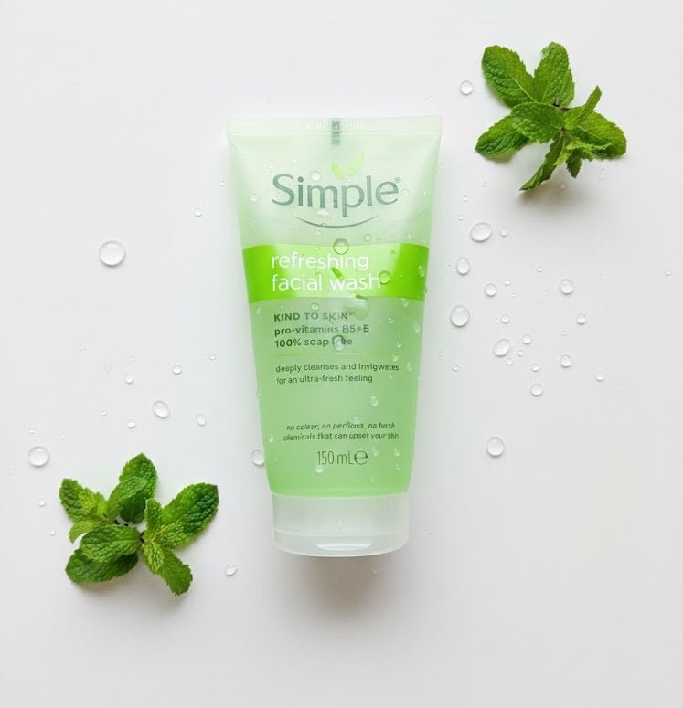 Facial cleanser tube